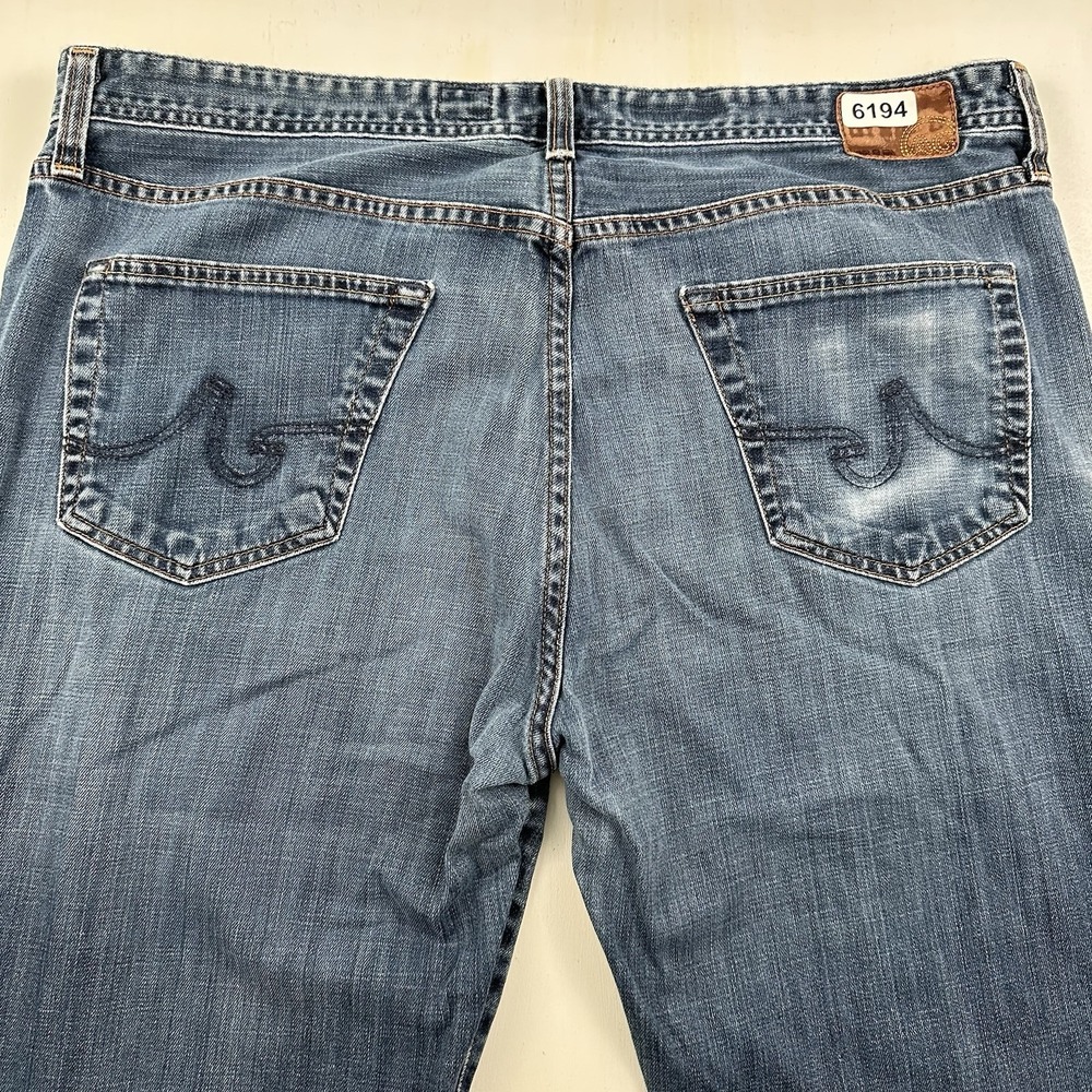 Adriano Goldschmied The Protege Jeans Men Fits 40x30 Blue Straight Made In USA